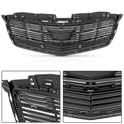 Front Bumper Upper Grille Chrome for Cadillac ATS (2015–2019) 22879629