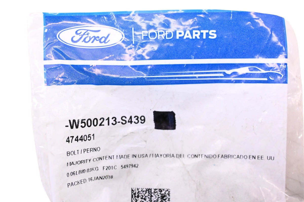 Set of 2 Mount Bracket Screws for Ford W500213-S439, 4744051
