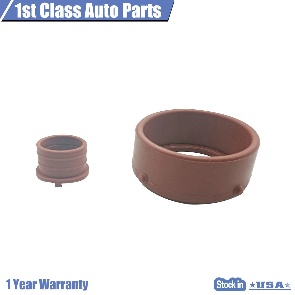 2 Engine Breather Turbo Intake Seals for Mercedes ML320 E320 CDI (1998–2005)