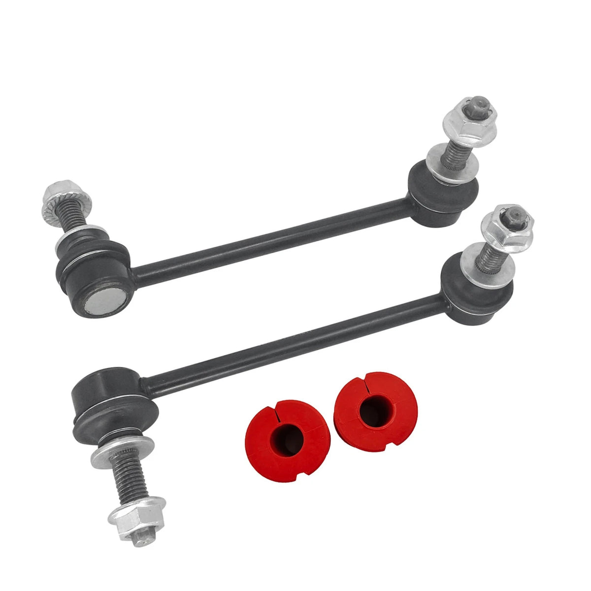 Set of 4 Front Sway Bar Links & Bushing for Chrysler 300 Dodge Charger (2005–2014)