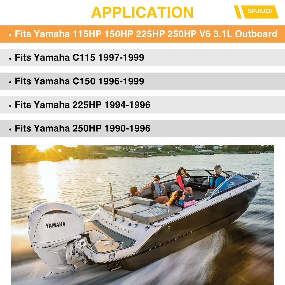 2Pcs Fuel Filter Element for Yamaha 115-250HP Outboard (61A2456300, 18-7782)