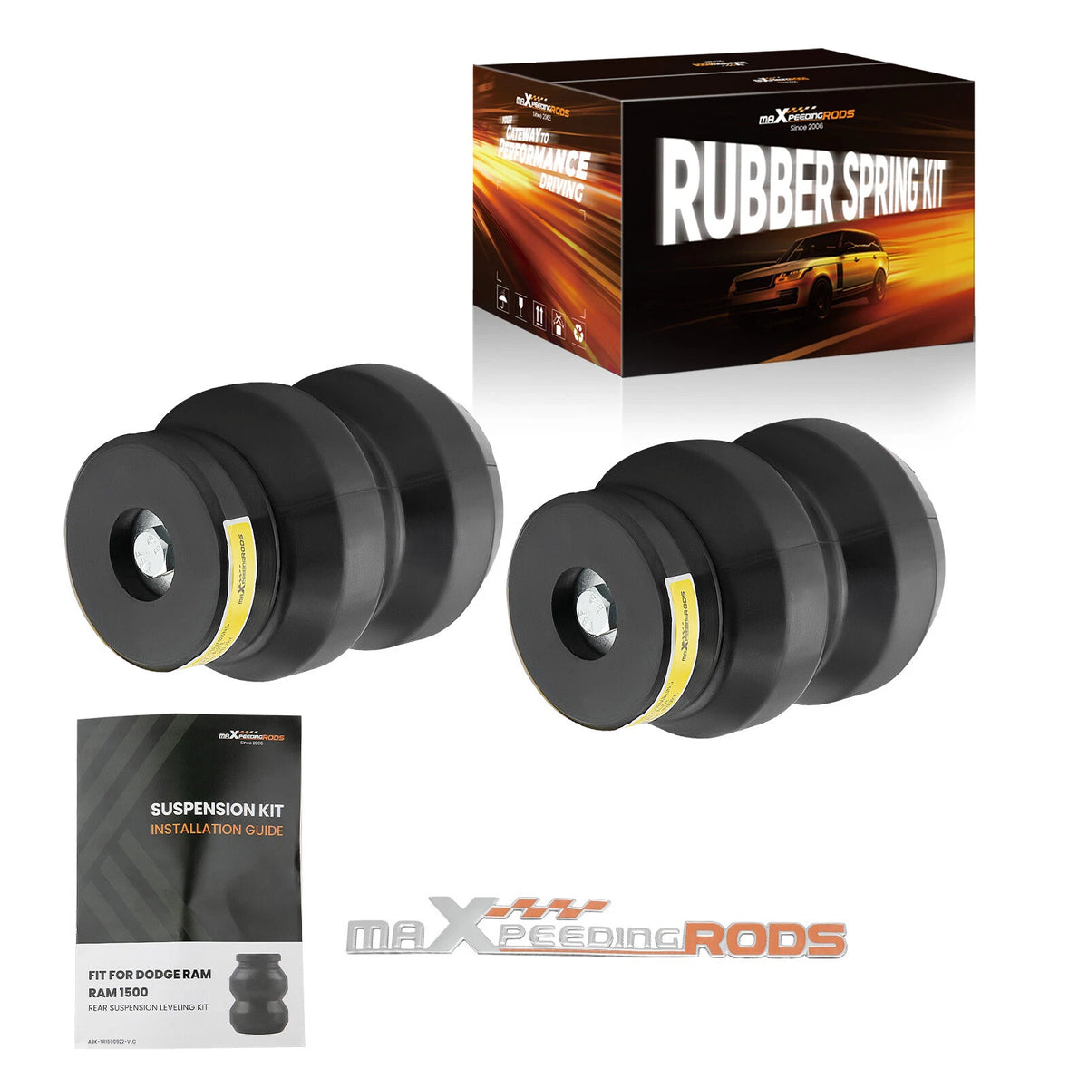 Rear Enhanced Suspension System for Dodge Ram 1500 2WD 4WD Crew Cab (2009–2023)