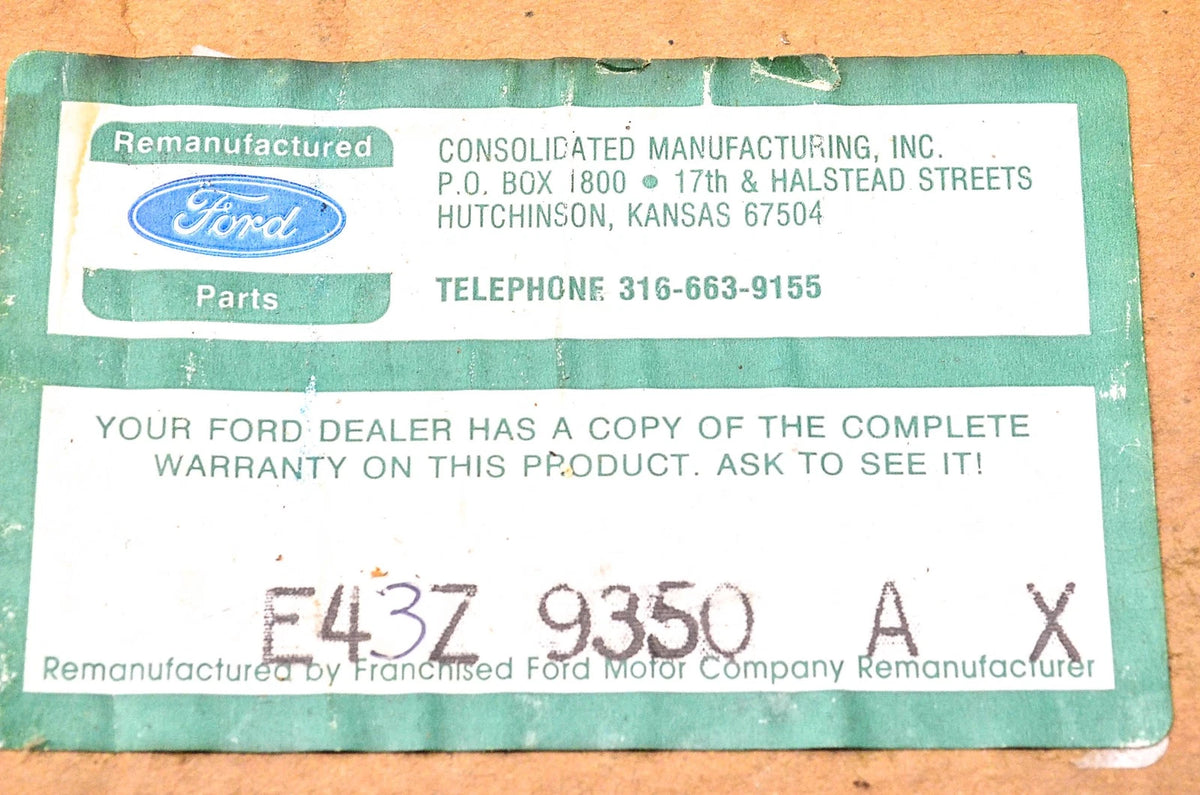 Remanufactured Fuel Pump for Ford (E43Z-9350-AX)