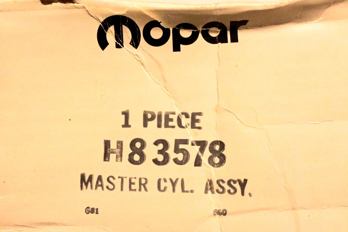 Master Cylinder Assembly for Mopar (H83578)