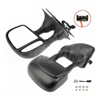 Power Folding Extendable Towing Mirrors for Ford F-250 Super Duty (2008–2023)