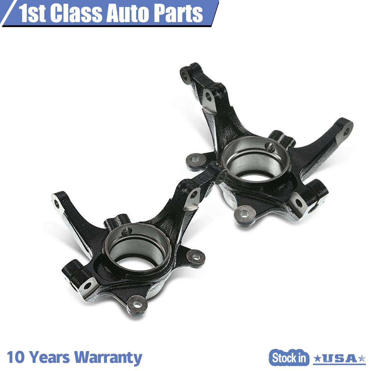 Pair of Steering Knuckles for Hyundai Tucson (2010–2013) 698-054