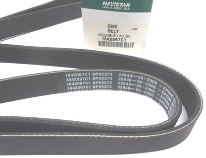 Serpentine V-Belt 8PK2373 for International Fleetrite (OEM) (93.43")