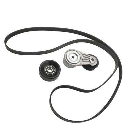 Serpentine Belt Tensioner Pulley Kit for Ford Mustang 2005–2010 4.0L V6