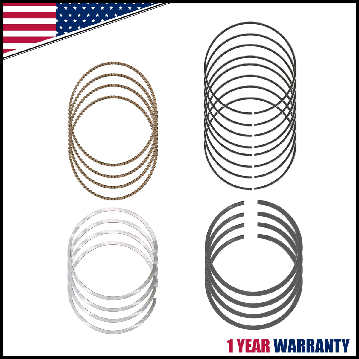 Piston Ring Set STD for Buick Encore Chevrolet Cruze 1.4L L4 (2011–2021)