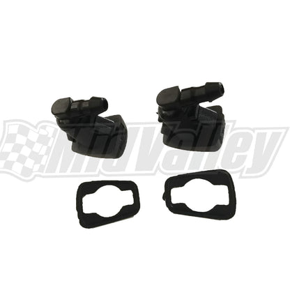 Set of 2 Windshield Wiper Washer Jet Nozzles for Ford Focus (2008–2011)