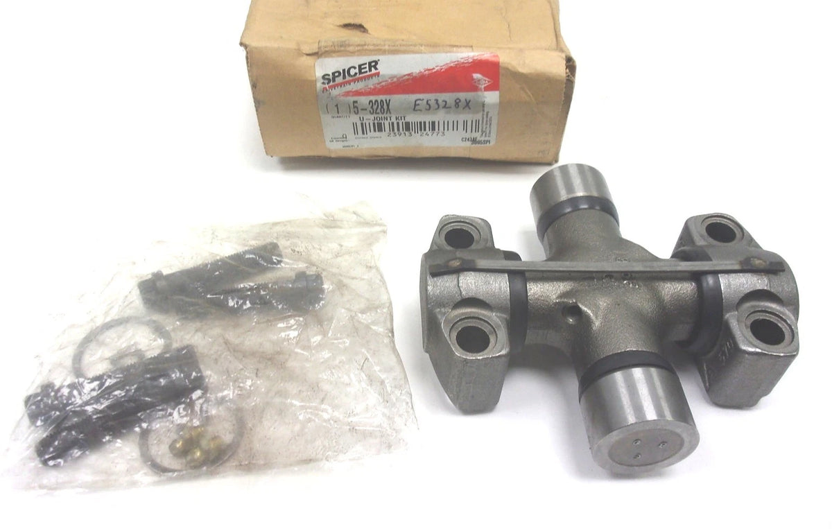 2X Greasable U-Joint Kit for Dana Spicer 5-328X DT328 (Compatible Models)