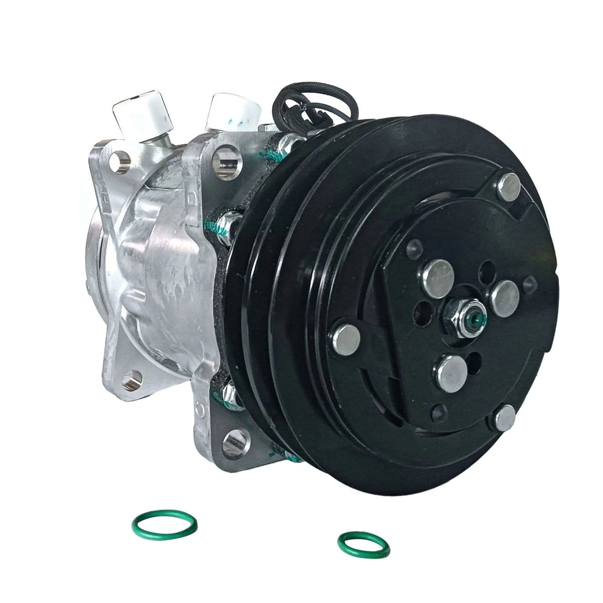 A/C Compressor with Clutch for Jeep Wagoneer (1984–1990) Sanden SD508 CO 4647C