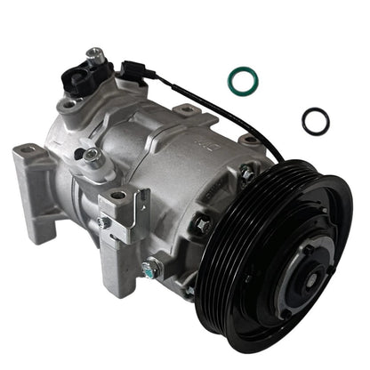 AC Compressor w/6-Groove Pulley for Hyundai Accent Kia Rio (2012–2017) CO20765C 1.6L