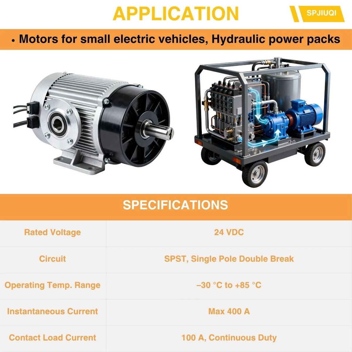 Compact Contactor SU60-2506P for