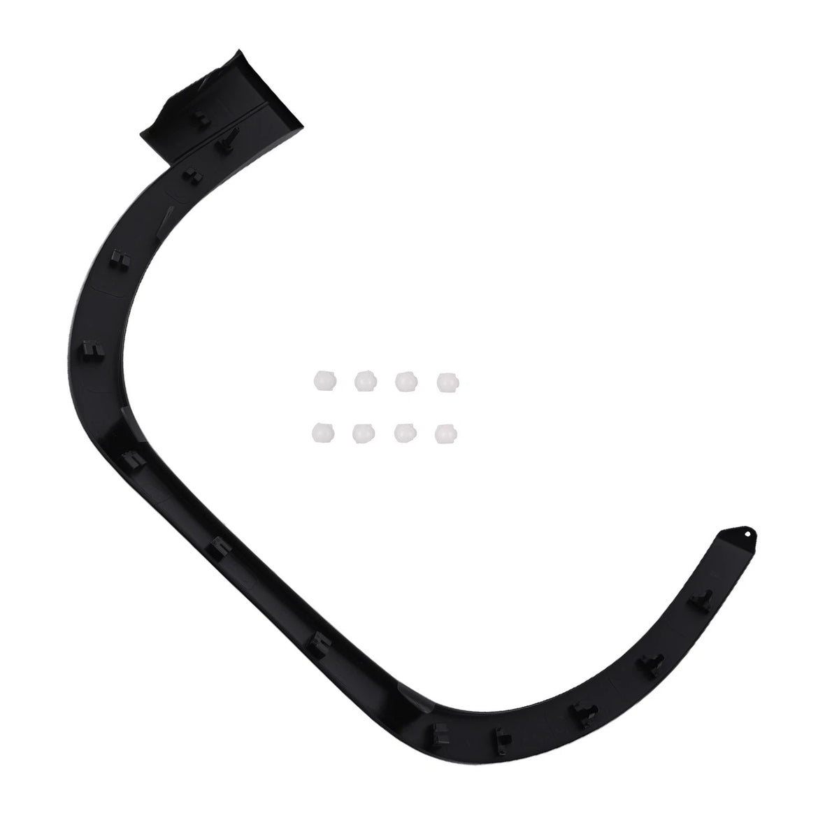 Fender Flare Molding Right Front for VW Atlas (2018–2021) 3CN853718B9B9 Black