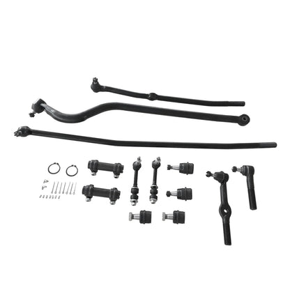 Front Suspension Tie Rod End Ball Joints Kit for Dodge Ram 1500 2500 (1994–1996)