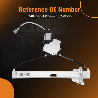 Window Regulator Complete Assembly for Mitsubishi Galant (2004–2012) RR