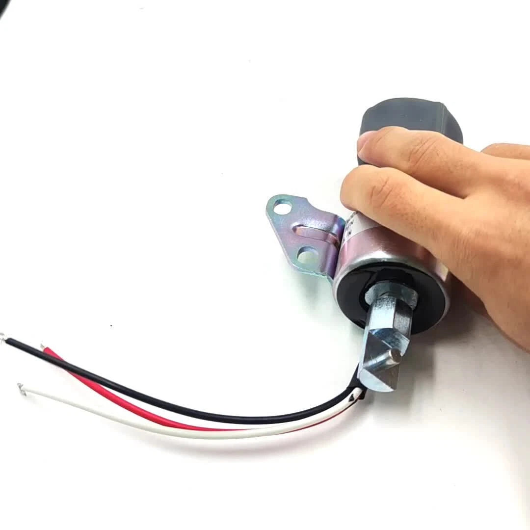 Fuel Shut-Off Solenoid 16851-57723 SA-4899-12 for Kubota D722 D902 Z482