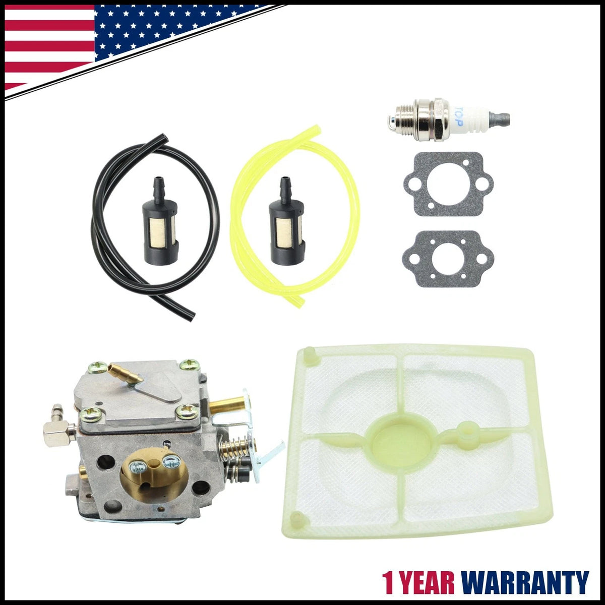 Carburetor & Air Filter for Stihl 041 041AV Farm Boss (1978–1990) 1110-120-0609