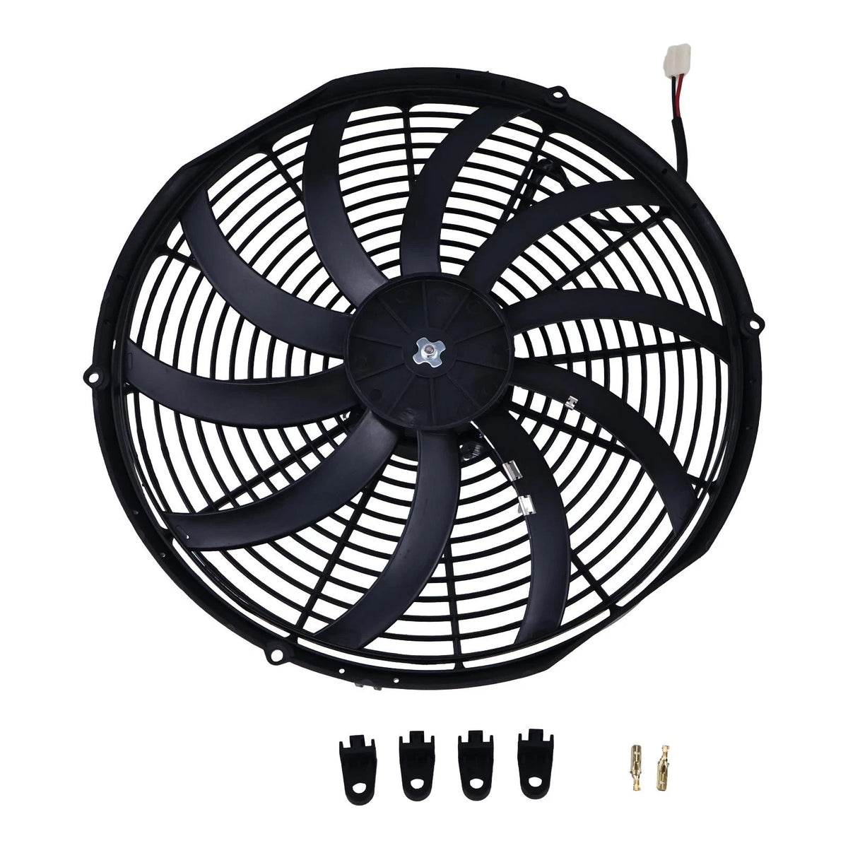 16" Condenser Push Fan for Straight Blades VA18-AP70/LL-86S (12V)