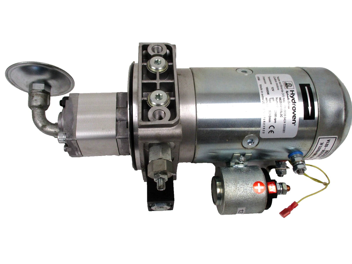 Muncie Power Pack 12VDC Pump Motor LP1A-3HXX06-021A for Horizontal Applications