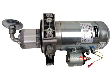 Muncie Power Pack 12VDC Pump Motor LP1A-3HXX06-021A for Horizontal Applications