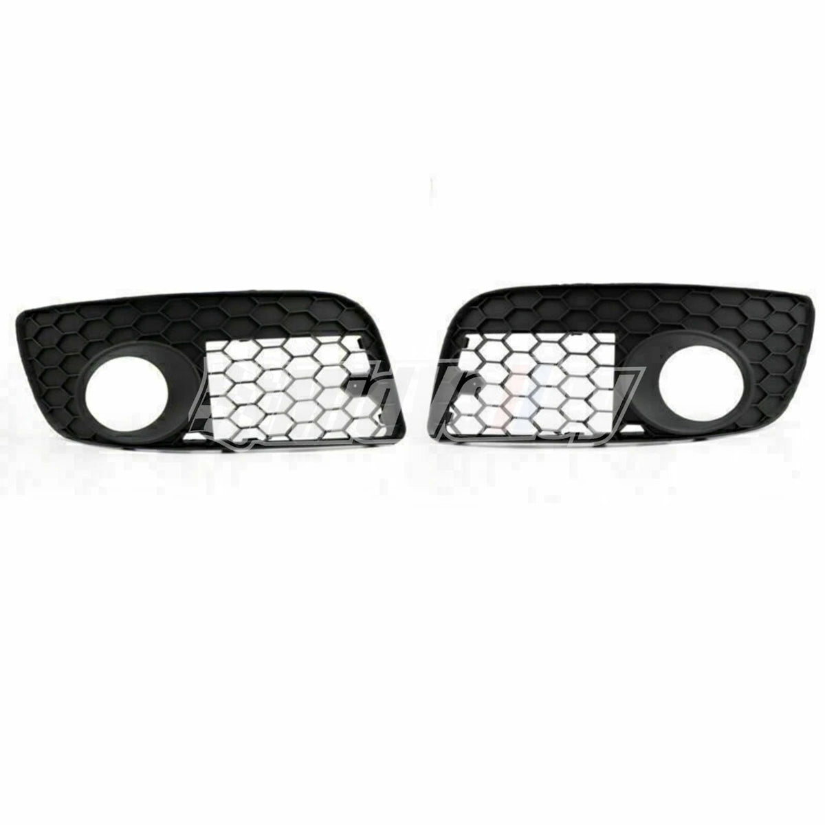 Set of 2 Honeycomb Fog Light Grilles for VW Mk5 GTI GLI Jetta (2006–2009)