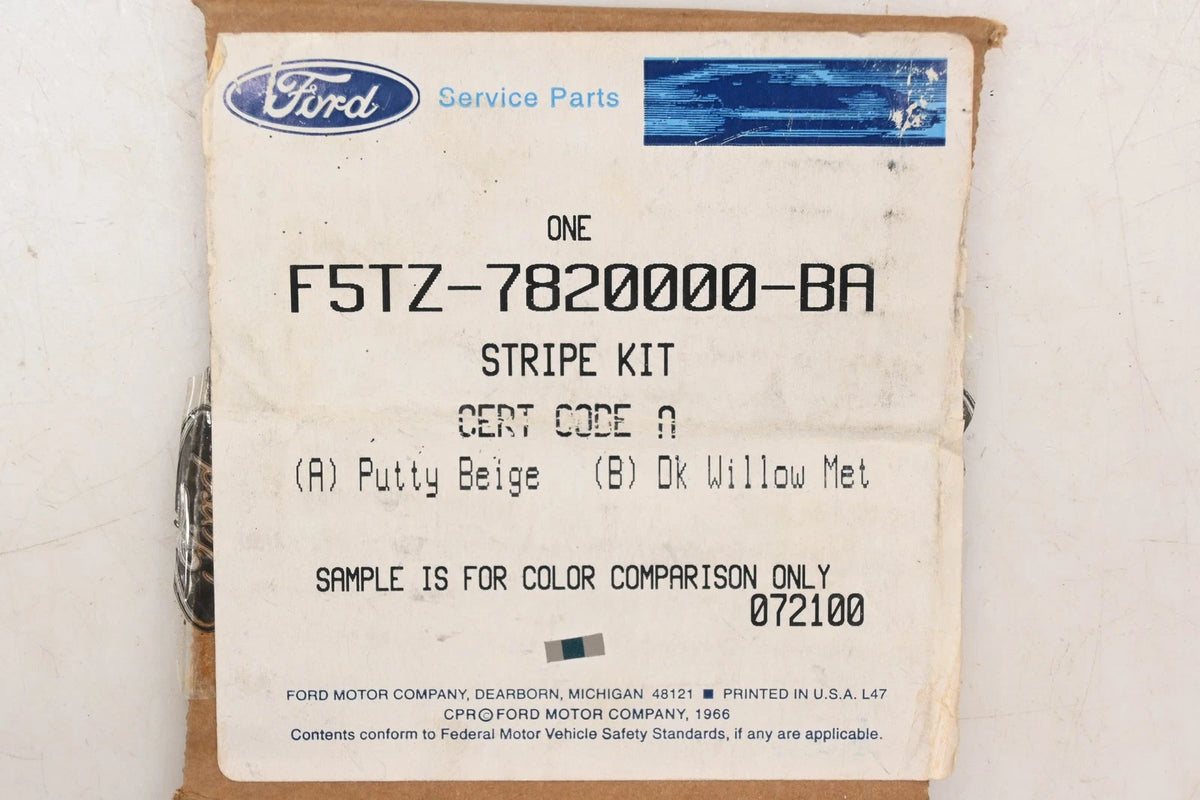 Stripe Decal Kit for Ford (F5TZ-7820000-BA)