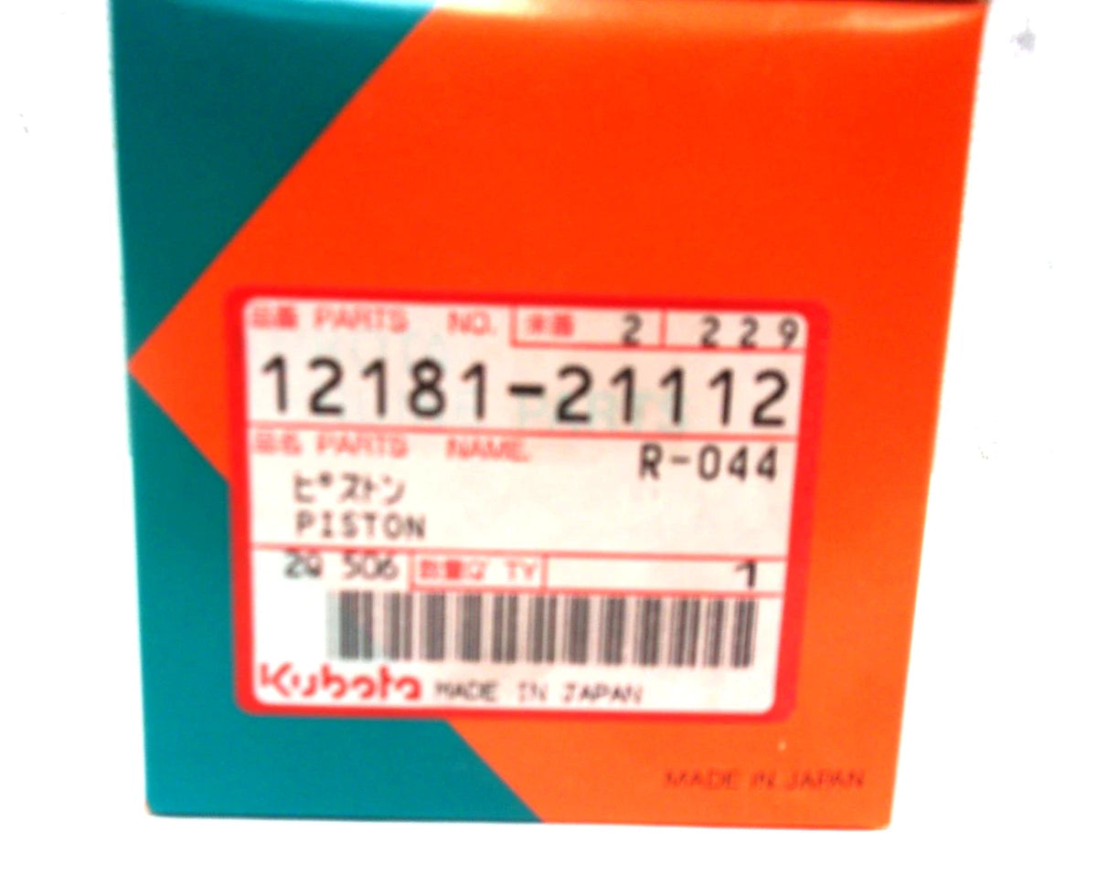 Engine Piston for Kubota GH400V T1400H (12181-21110, 12181-21112)