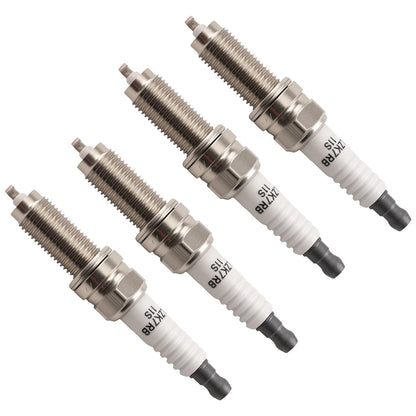 4Pcs Spark Plugs for Acura TSX ILX Honda Civic 2.4L (2009–2015) AI5702 12290R40A010M1