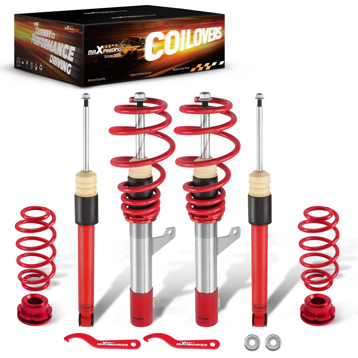 Coilover Kit for VW EOS, Tiguan (2007–2014) - STREET Shock Absorber