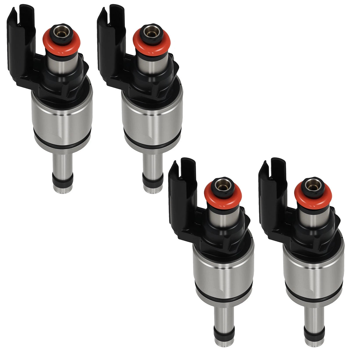 Set of 4 Fuel Injectors for Volvo V70/XC70/S60 2.0L Turbo (2014–2015) 31478608