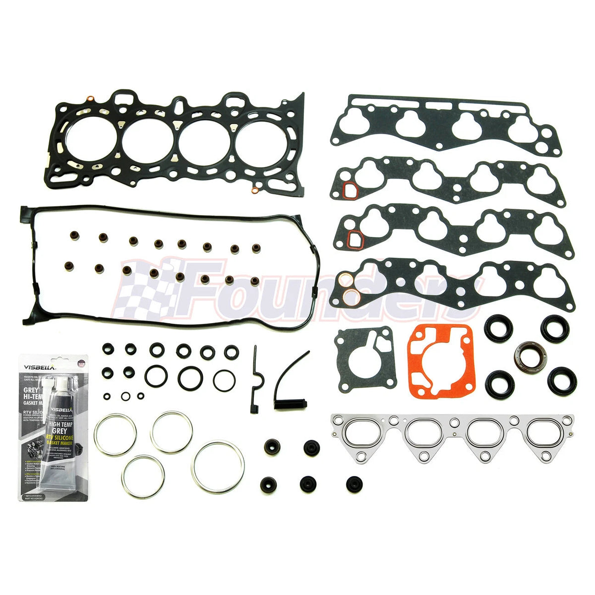 Engine Head Gasket Set for Honda Civic Del Sol 1.6L SOHC (1992–1997) HS4029