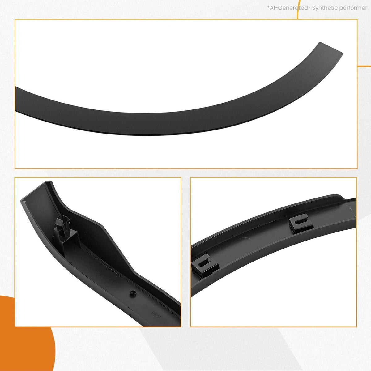 Rear Right Wheel Arch Trim Molding for Maserati Levante (2017–2020) 670061854