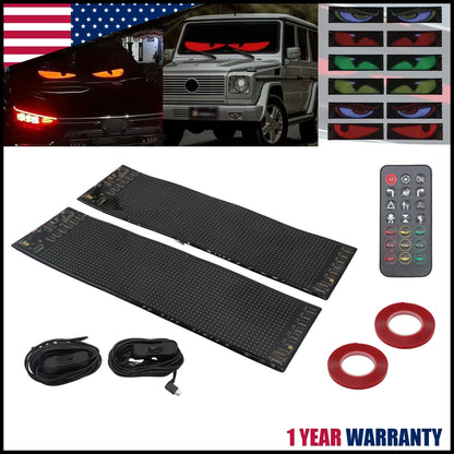 2Pcs Devil's Eye LED Dynamic Light for Truck (Specific Model)