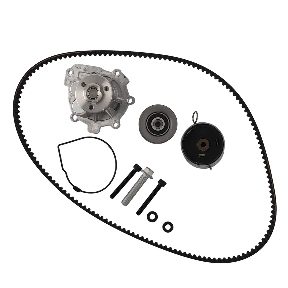 Engine Timing Belt Kit TCKWP338 for Chevy Sonic Pontiac Saturn (2012–2019)