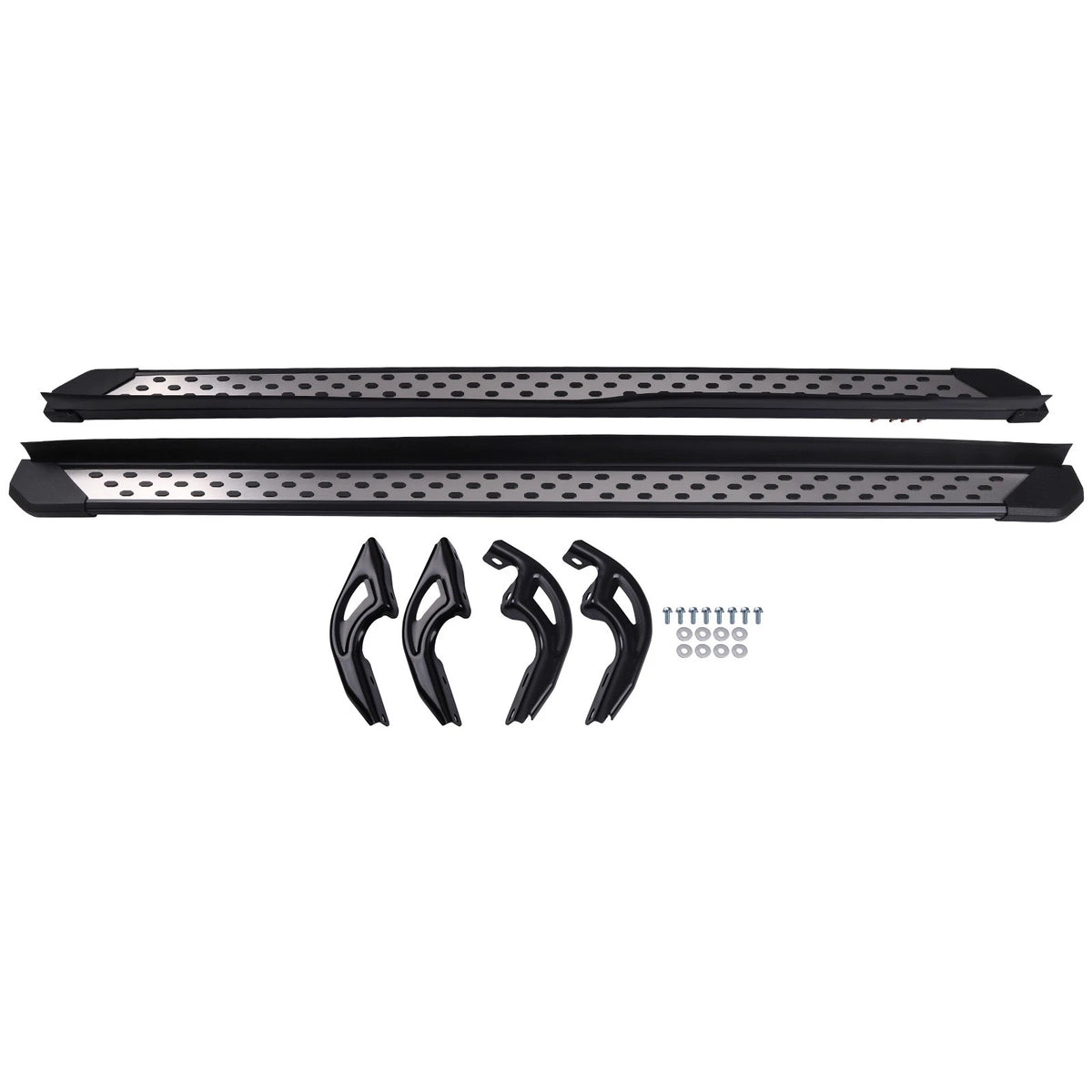 Black Side Steps Running Board for Honda Pilot (2016–2022) Aluminum