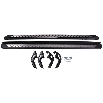 Black Side Steps Running Board for Honda Pilot (2016–2022) Aluminum