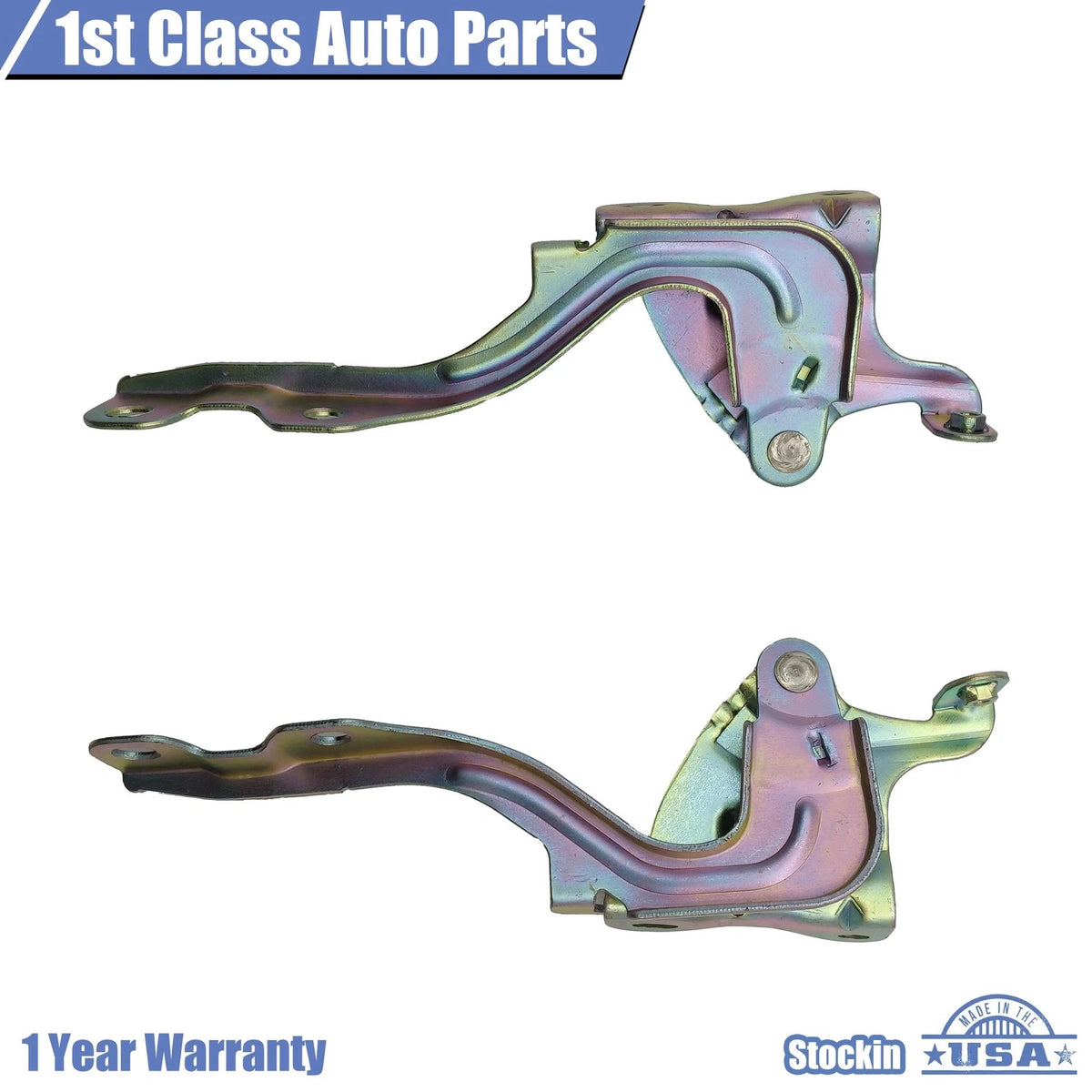 Hood Hinges Set of 2 for Kia Forte (2010–2013)