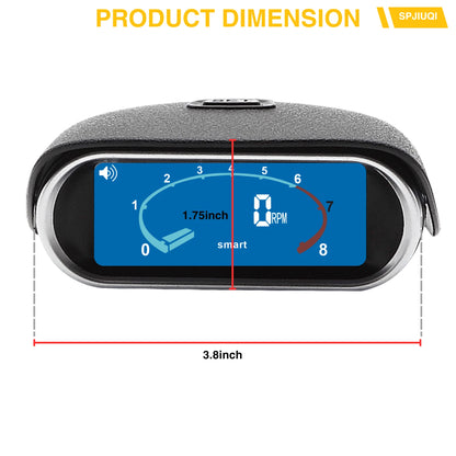 LCD Digital Tachometer Gauge for Universal Engine (50-9999RPM)