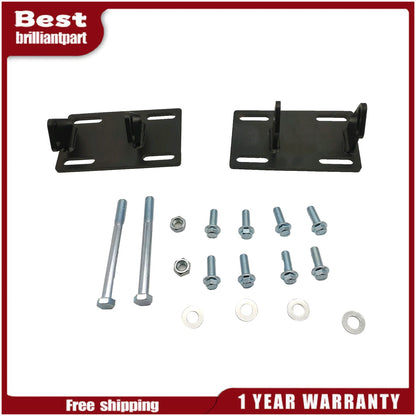 Motor Swap Mount Brackets Adapter Plates Kit for Chevy C10 (1973–2005)