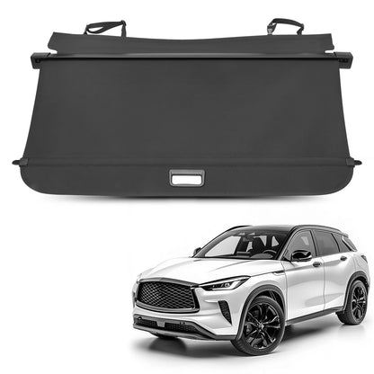Luggage Cover for Infiniti QX50 (2019–2025) Retractable Canvas Black
