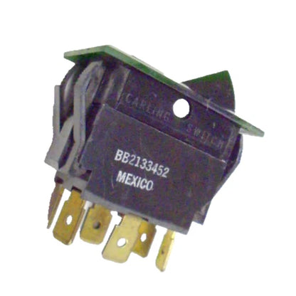 Dual Hi Lo Off Heater Rocker Switch for Blue Bird Bus (2133452)