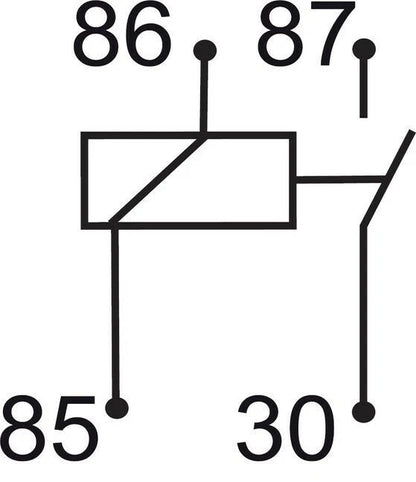 Mini Relay 24V 20A SPST NO for GEBE 990081