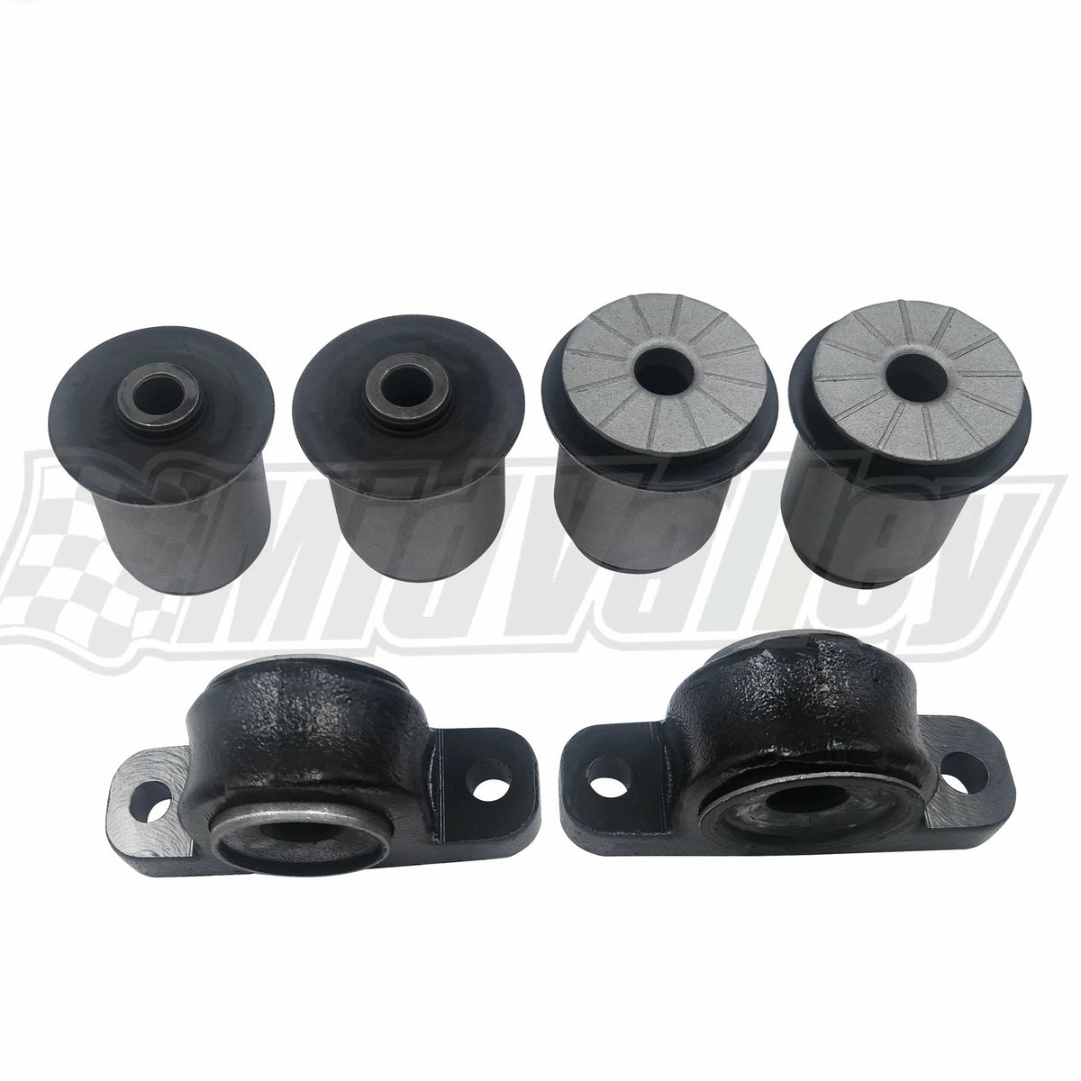 Set of 6 Front Lower Control Arm Bushings for Jeep Commander Grand Cherokee (2006–2010)