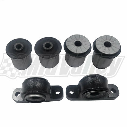 Set of 6 Front Lower Control Arm Bushings for Jeep Commander Grand Cherokee (2006–2010)