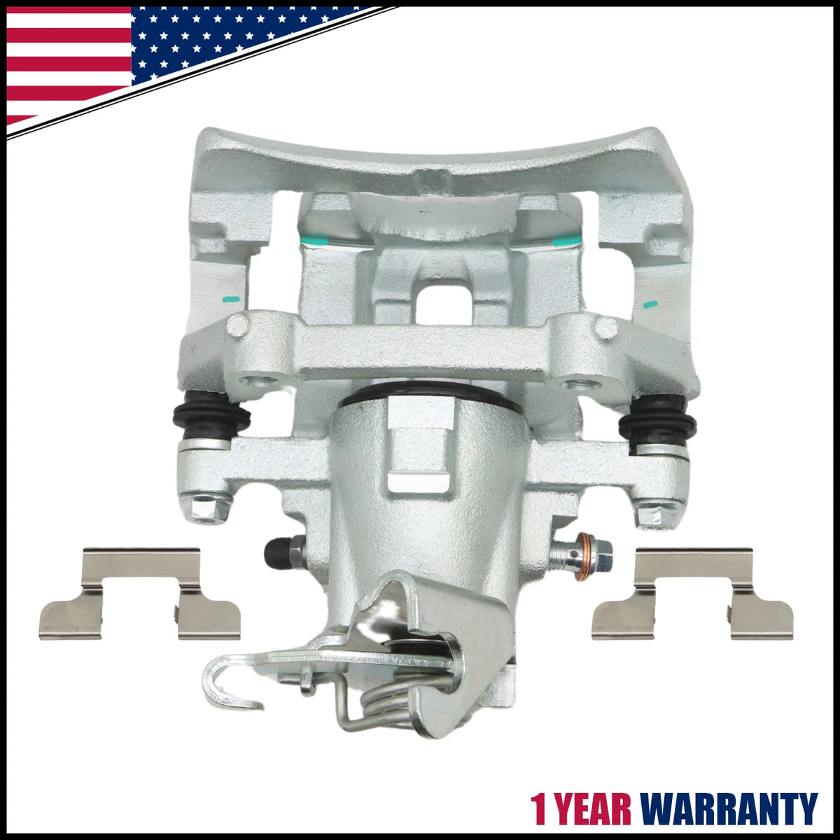 Right Rear Disc Brake Caliper w/Bracket for Ford Mustang (2005–2014)