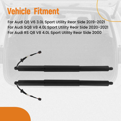 2X Tailgate Lift Support Struts for Audi Q8 SQ8 (2019–2021)