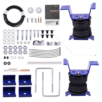 Rear Air Helper Spring Bag Kit for Silverado Sierra 1500 (2007–2018)