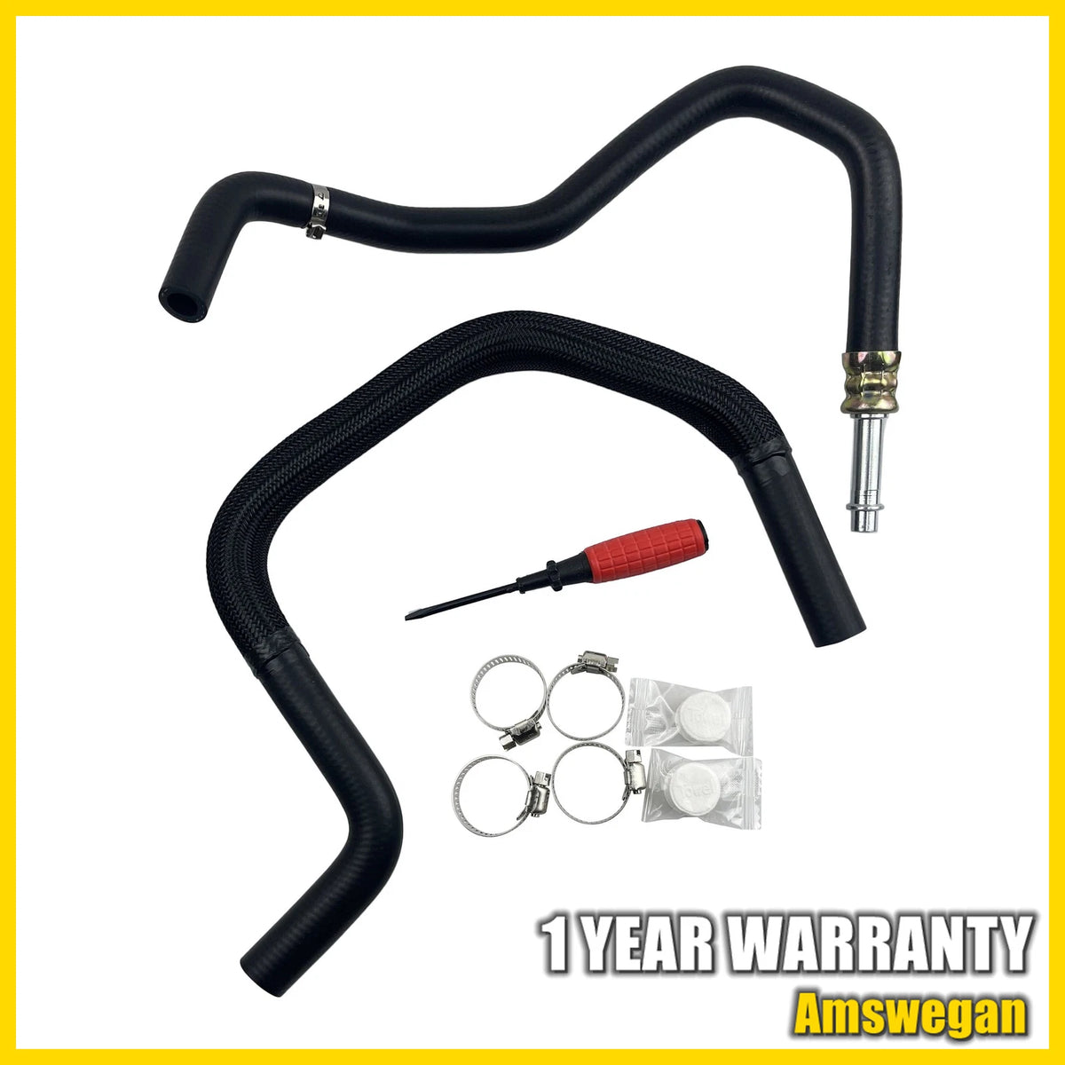 Power Steering Reservoir Hose Repair Kit for BMW 5 7 Series E38 E39 (M54 M52)